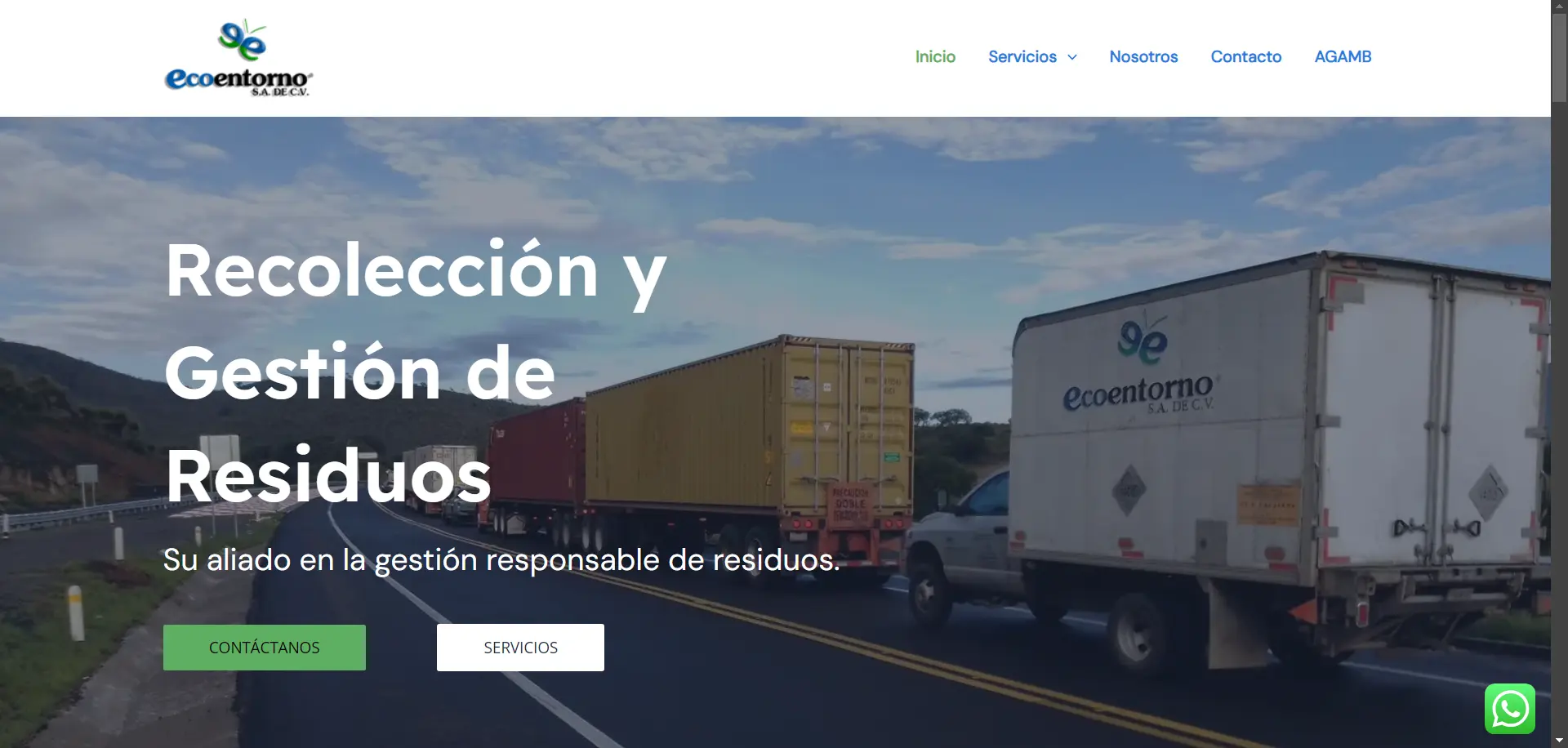Captura de pantalla del proyecto /projects/Ecoentorno.webp